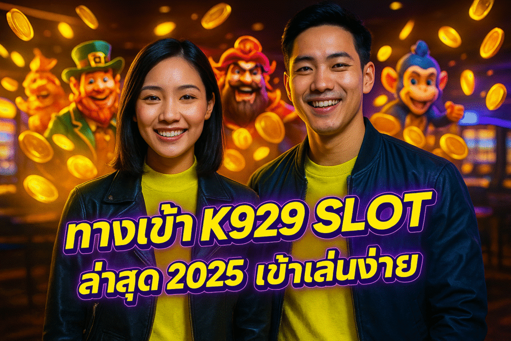 ทางเข้า K929 SLOT ล่าสุด 2025 เข้าเล่นง่าย