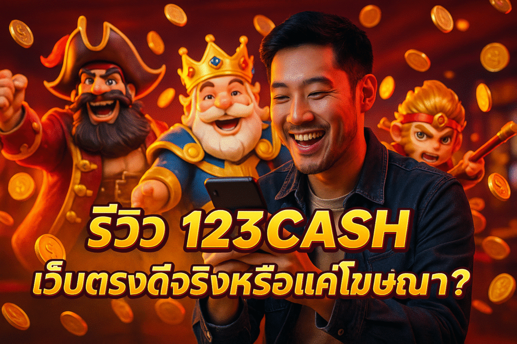 รีวิว 123CASH เว็บตรงดีจริงหรือแค่โฆษณา?
